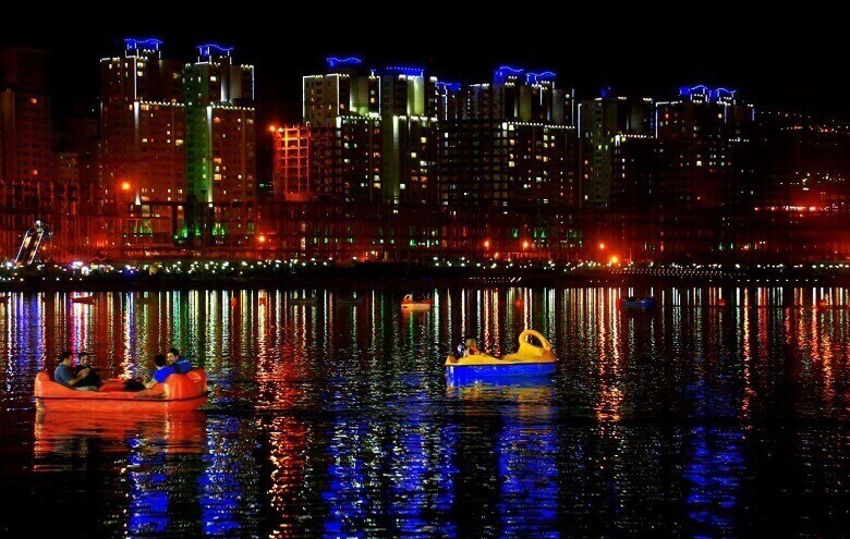 آب دریاچه چیتگر از کن تامین می‌شود.