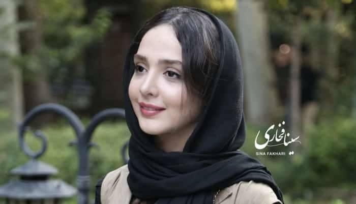 زیبایی طبیعی المیرا دهقان بازیگر نقش اسما در سریال خسوف