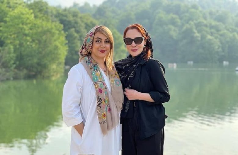 آرام جعفری و نیلوفر شهیدی طبیعت گردی کرده اند.