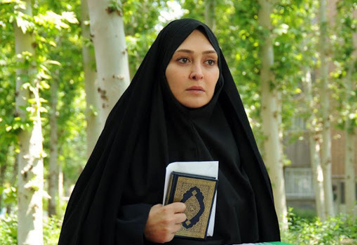 "الهام حمیدی"چادری شد/ عکس