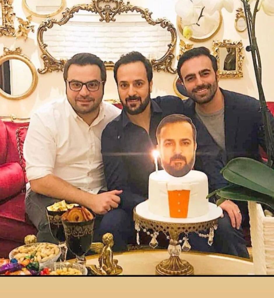 کیک تولد عجیب و غریب "بازیگر سریال پایتخت"/ عکس