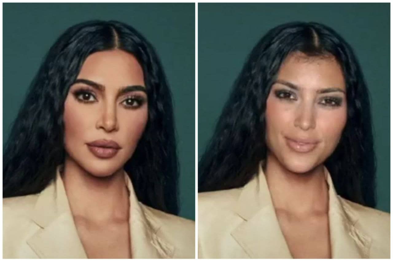 قیافه دیدنی کارداشیان‌ها قبل از عمل زیبایی