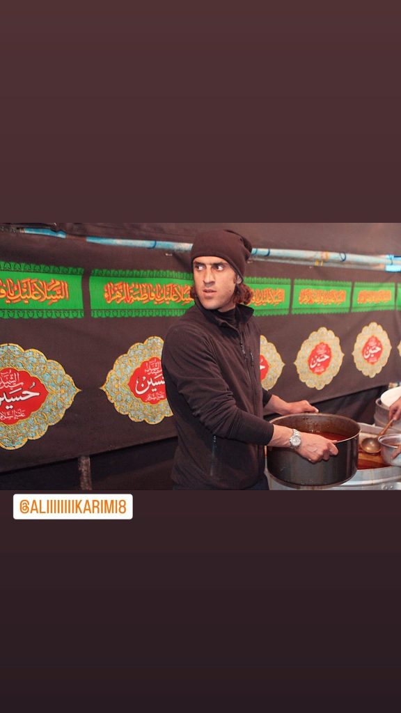 حمایت متفاوت مجتبی محرمی از علی کریمی سوژه کاربران شد