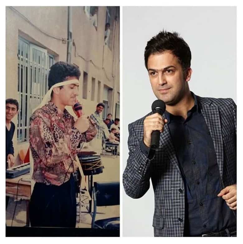 حامد آهنگی در دوران نوجوانی مجلس گرم می‌کرد.