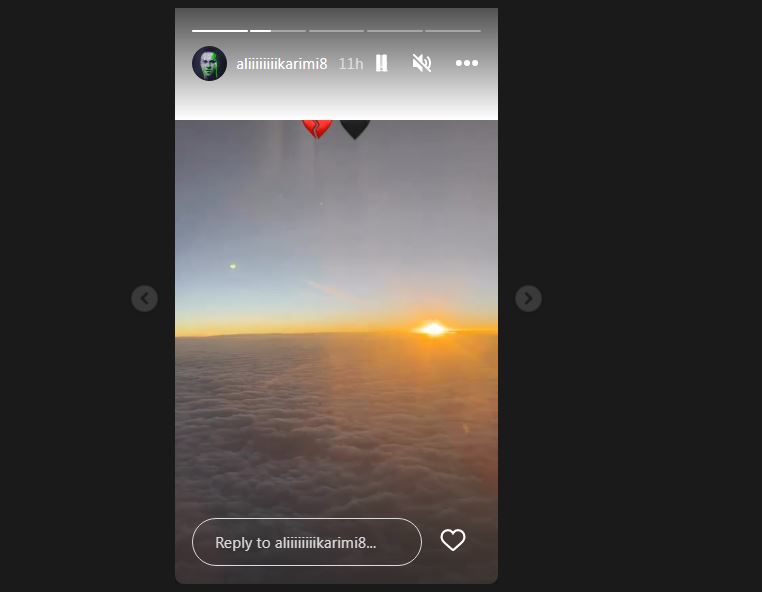 خروج علی کریمی از امارات؛ او به کجا مهاجرت کرد؟