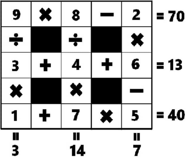 این معمای ریاضی را فقط افراد باهوش می توانند حل کنند این معمای ریاضی را فقط افراد باهوش می توانند حل کنند