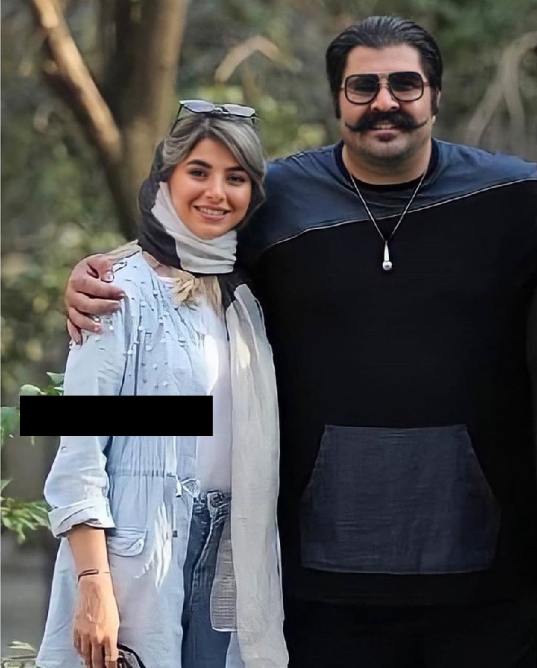 بهنام بانی و همسرش تفاوت ابعاد زیادی دارند.