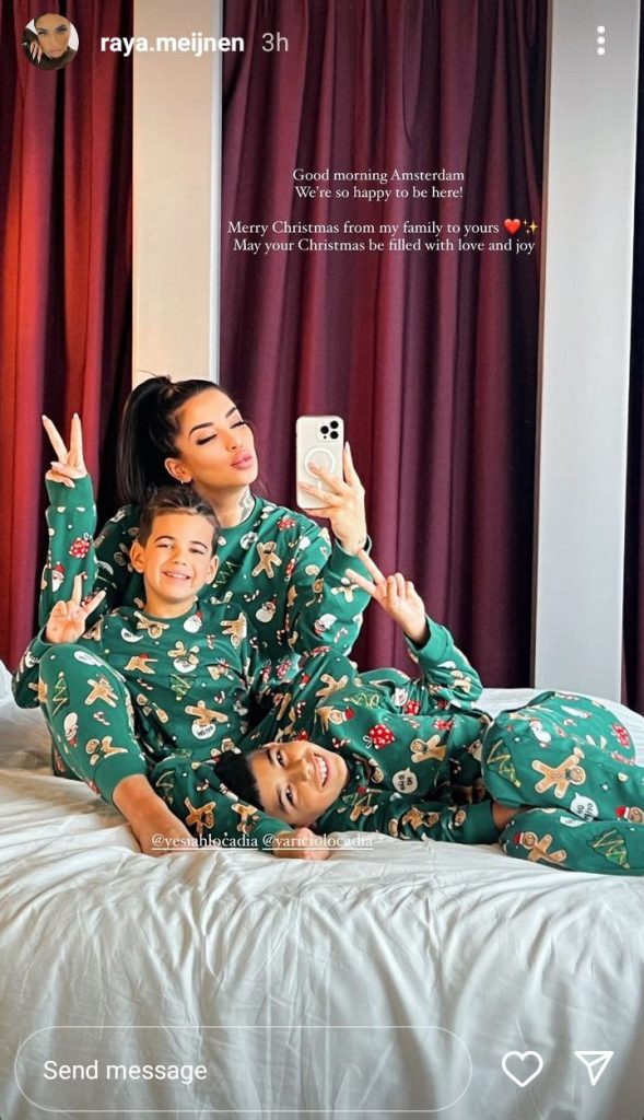 رایا با تصویر کریسمس، جدایی اش از لوکادیا را رسما اعلام کرد