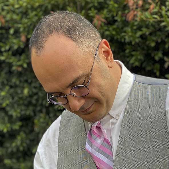 کسی "احسان کرمی" را با این چهره در آمریکا نمی شناسد!/ عکس