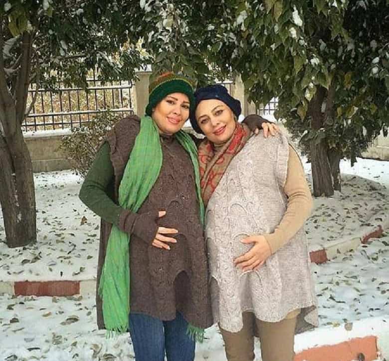 یکتا ناصر و خواهرش همزمان باردار شدند.