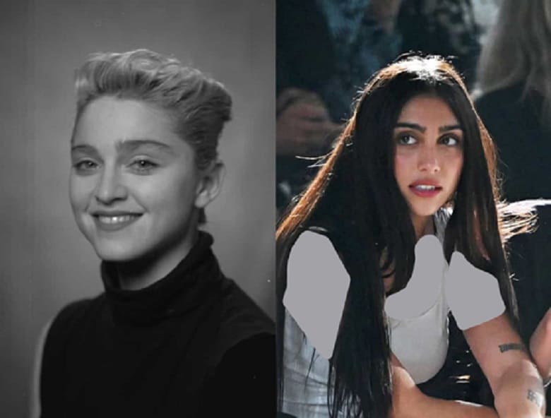 تصاویر/ دخترانِ آنجلینا جولی و مدونا عجیب شبیه مادران‌شان هستند!