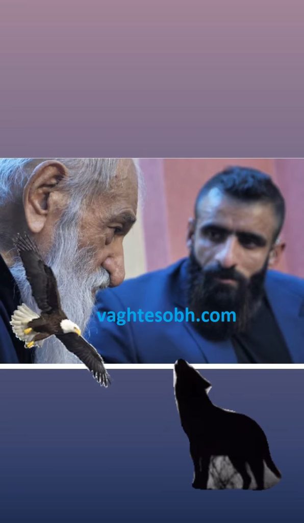 عکس/ فتوشاپ ناشیانه هادی چوپان روی تصویر مشترک اش با خلیل عقاب