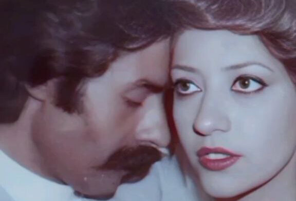 عکس لو رفته از خسرو شکیبایی و همسرش در روز عروسی شان