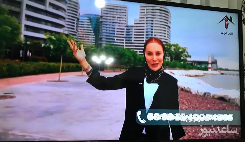 حضور خانم بازیگر کم حاشیه ایران در تبلیغات ماهواره جنجالی شد!