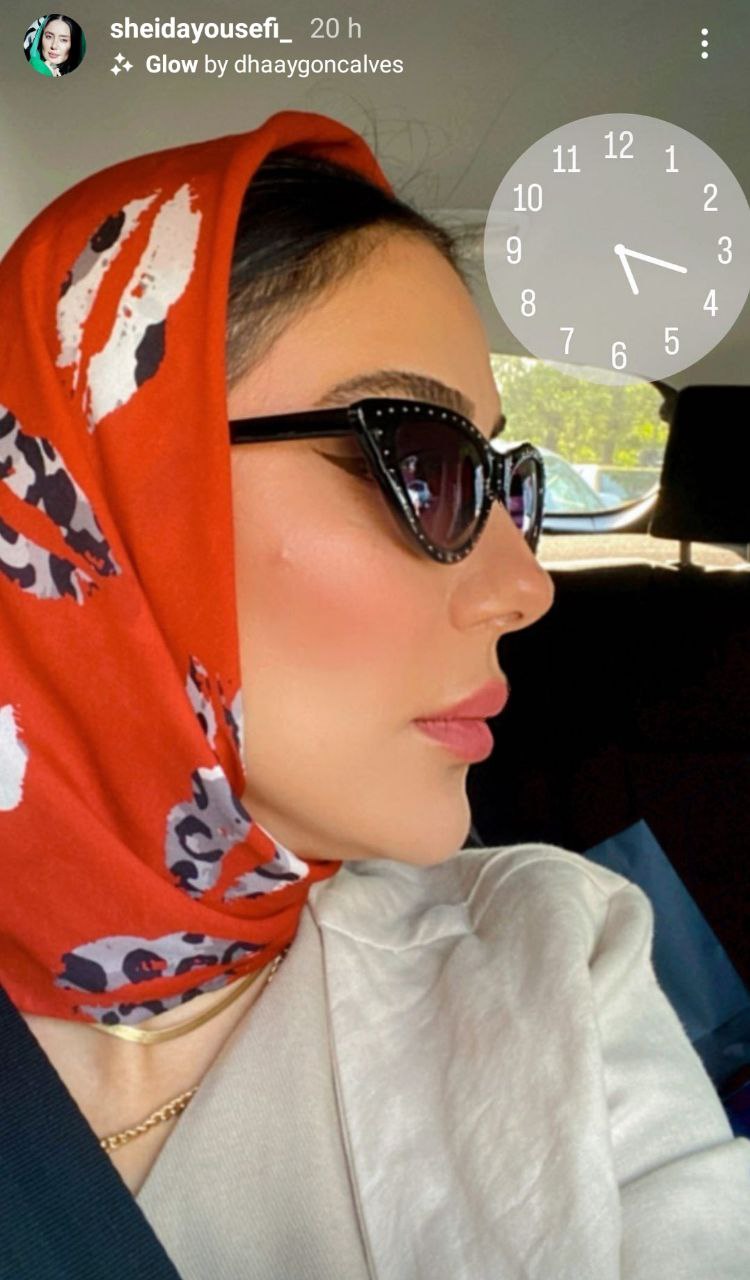 هیچ کس در این استوری “خانم بازیگر” را از نیم رخش نشناخت!/ عکس