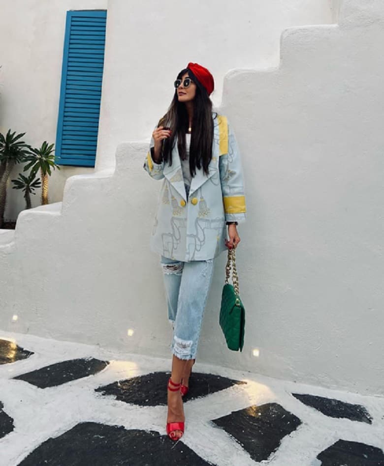 تصاویر/ این چه تیپی است که خانم بازیگر زده؟