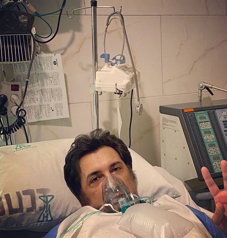 حسام نواب صفوی کرونا گرفت