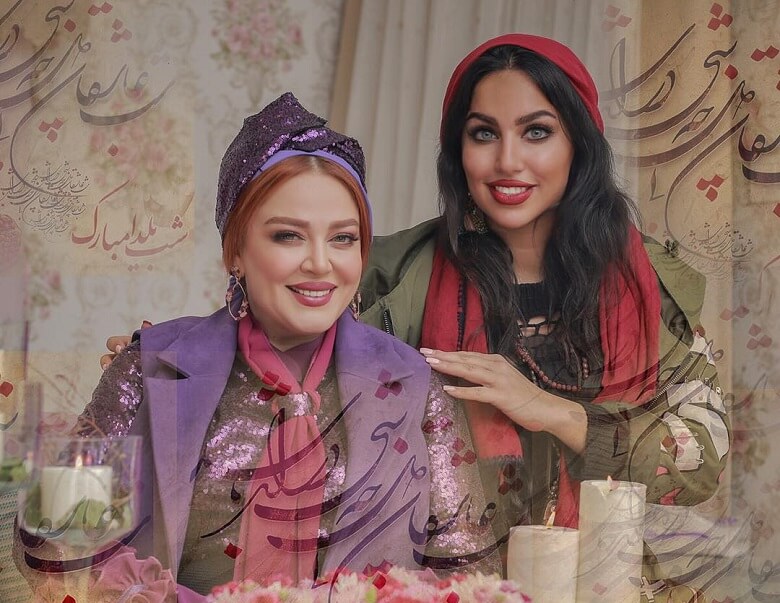 بهاره رهنما با خواهرش عکس یادگاری گرفت