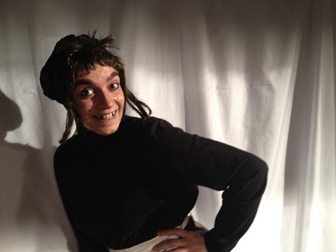 چهره الیکا عبدالرزاقی با گریم ترسناک