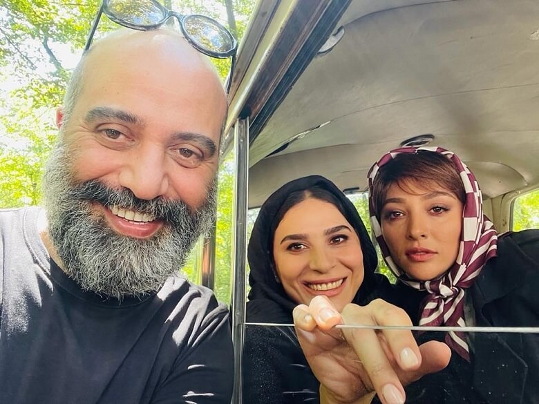 آناهیتا درگاهی جای حامد بهداد را در عکس خالی کرد