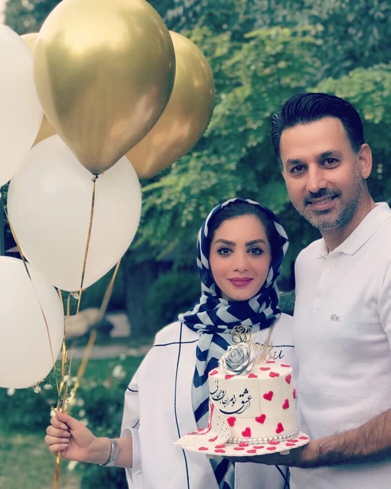 مبینا نصیری به مهدی توتونچی پیام عاشقانه داد