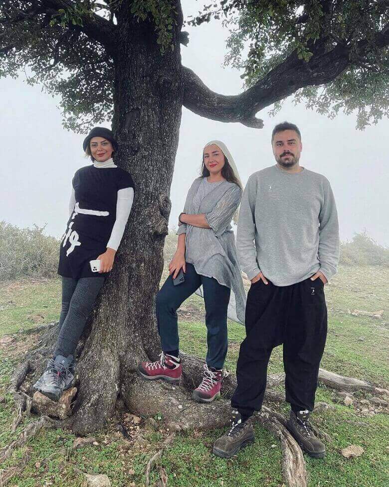 هانیه توسلی و شبنم فرشادجو در طبیعت دورهمی گرفتند.