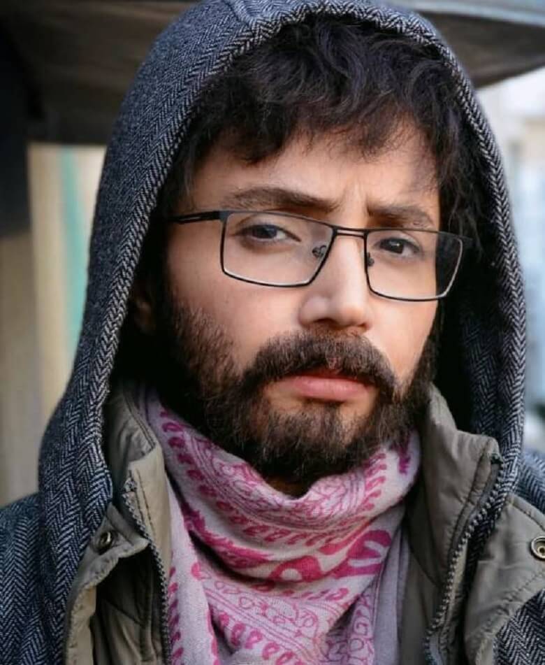 شبنم قلی خانی گریم مرد شد.