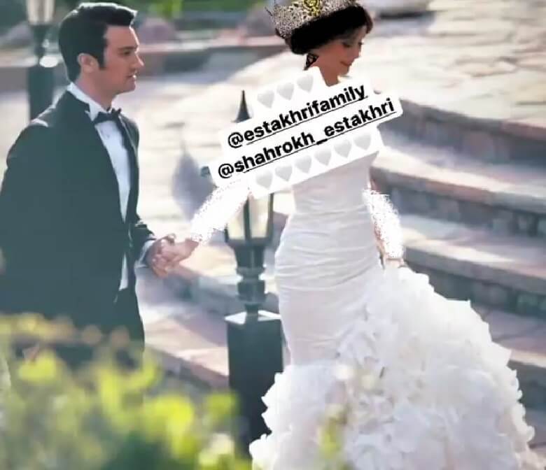عکس عروسی شاهرخ استخری منتشر شد.