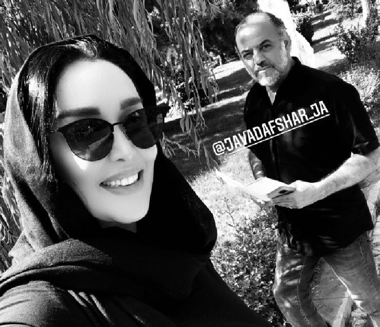 سارا منجزی از پشت صحنه سریال پرحاشیه عکس‌ گرفت.