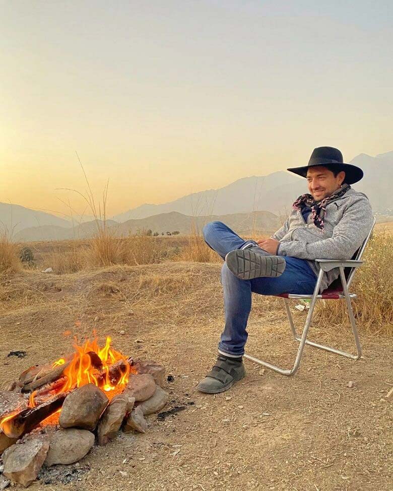 بهرام رادان شبیه کابوی شد.