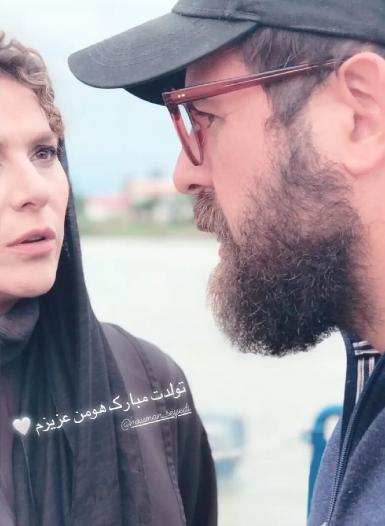 سحر دولتشاهی به هومن سیدی تبریک خاص گفت.