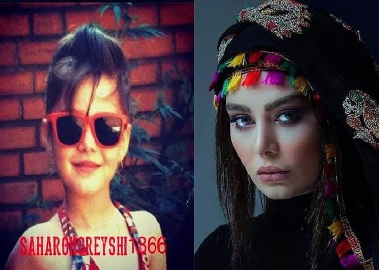 سحر قریشی عکس کودکی گرفت.