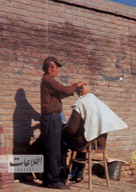 این آرایشگاه مردانه مدرن برای بیش از نیم قرن پیش است